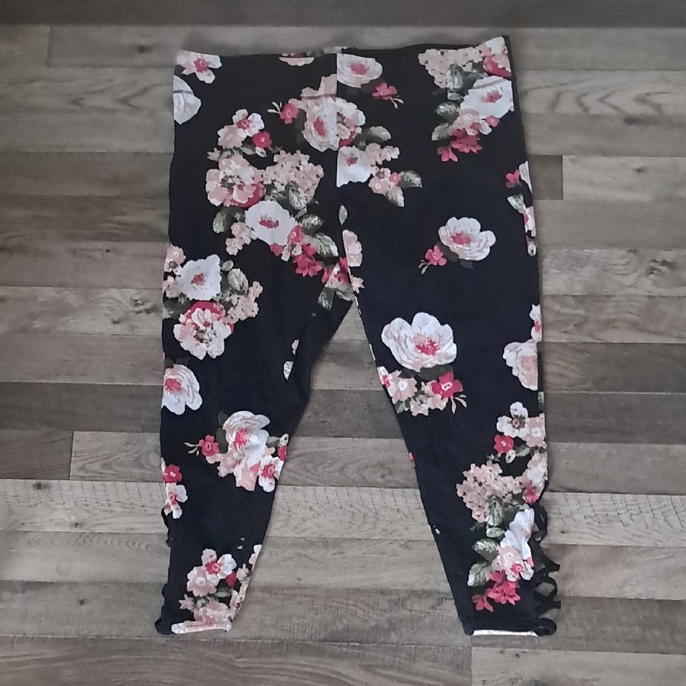 Floral Print Leggings
